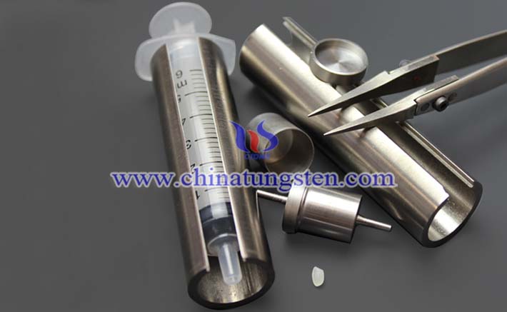 medical tungsten alloy X-ray shielding material picture