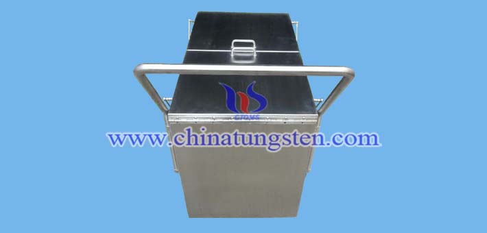 medical tungsten alloy radiation shielding box image