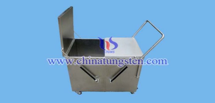 medical tungsten alloy radiation shielding box picture