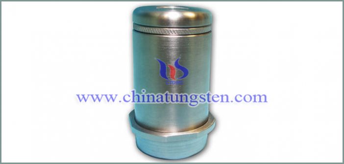 tungsten alloy vial shield with magnetic cap picture