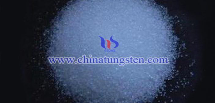 SODIUM TUNGSTATE PHOTO