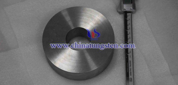 Tungsten alloy block photo