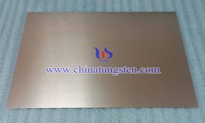 tungsten copper sheet photo 