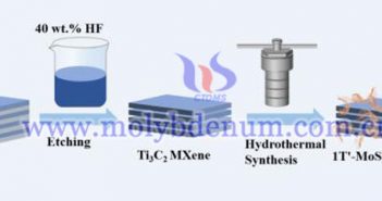 1T-MoS2-Ti3C2复合材料图片