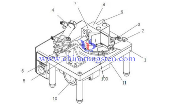钨合金塑性检测装置图片