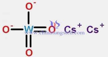 钨酸铯结构图