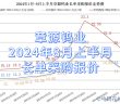 章源钨业2024年8月上半月长单采购报价